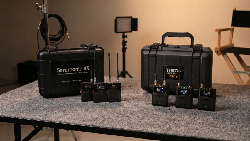 Wireless Showdown: Saramonic K9-US vs. Deity Theos