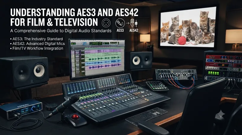 Digital Integrity: Understanding AES3 and AES42 for Film & Television