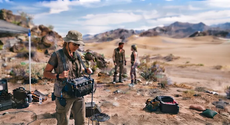 Desert sound location